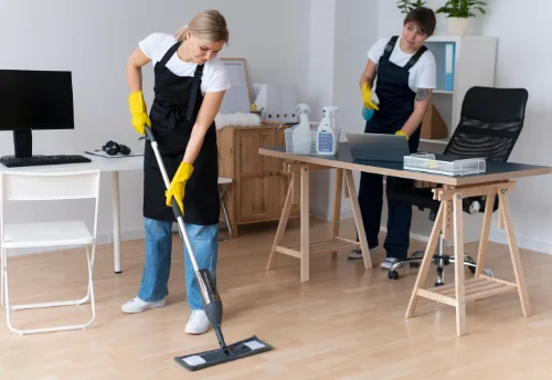 Nettoyage de bureau professionnel à Piseux