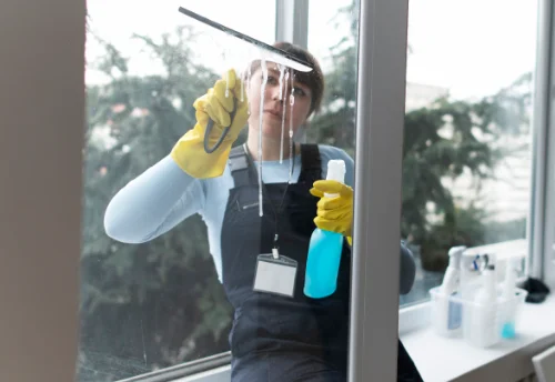 Nettoyage de vitres intérieures et extérieures à Piseux